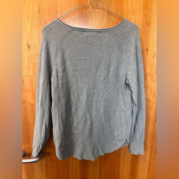 Barefoot Dreams CozyChic Lite Gray Pullover Sweater size XS - Picture 5 of 5